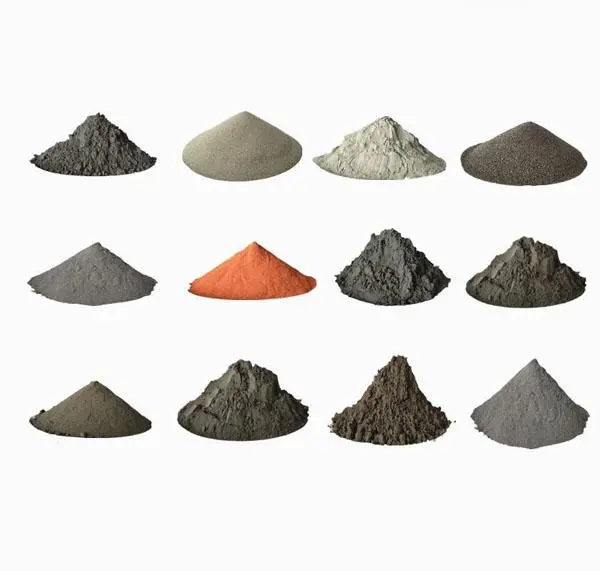 Classification of metal powders iron powder